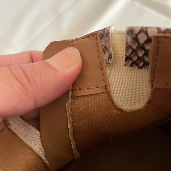 Women’s Booties, Size 6, George, Multicoloured snakeskin pattern - Picture 10 of 11